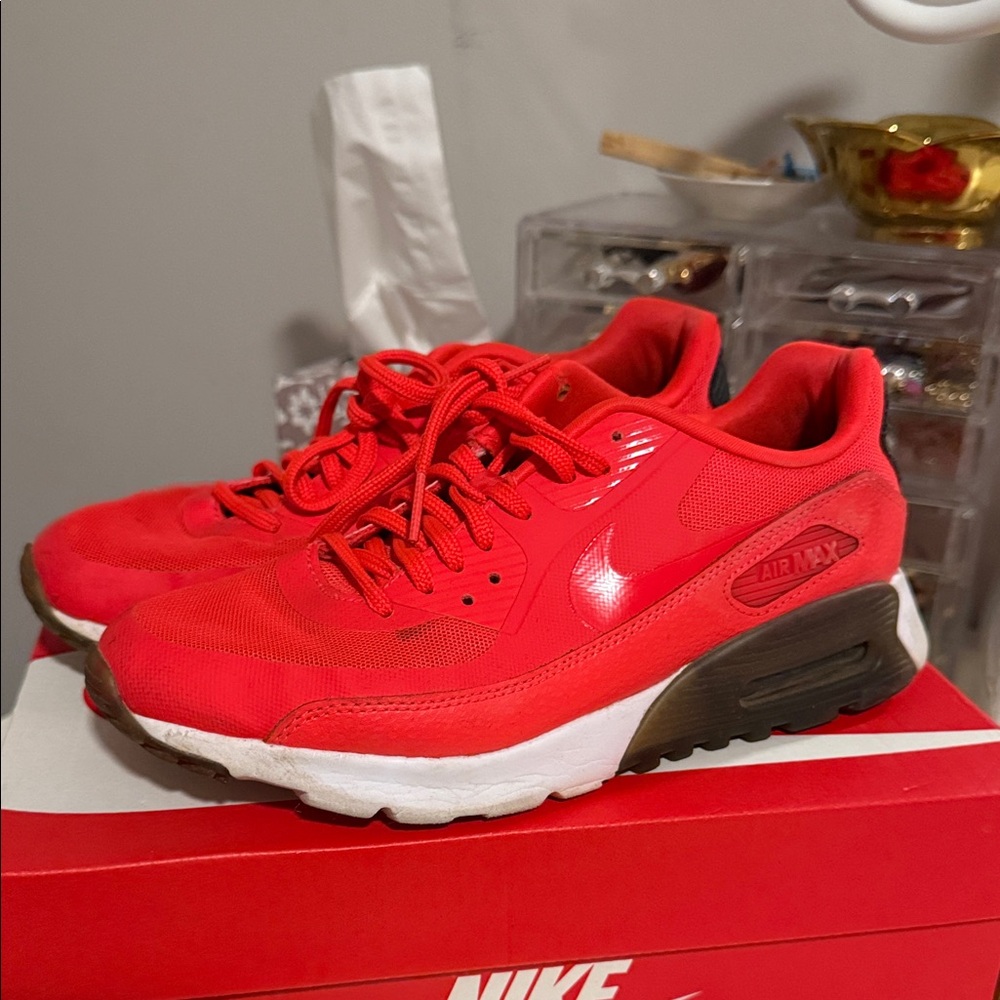 Nike Air Max Women's Bright Red Sneakers